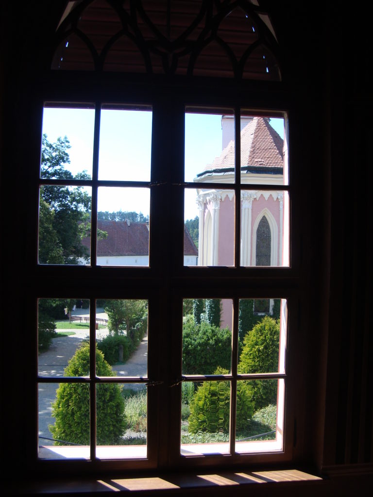 Bitov Castle- through the window